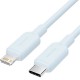 Дата кабель USB-C to Lightning 1.0m PD27W PVC blue Vention (LAKSF)