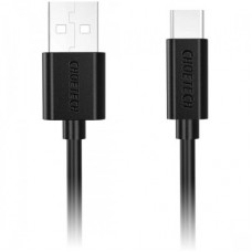 Дата кабель USB 2.0 AM to USB-C 3.0m 18 W PVC black Choetech (AC0004-BK) - Фото