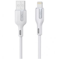 Дата кабель USB 2.0 AM to Lightning 1.0m 2.4A white Choetech (XAL-0003-WH-V2) - Фото
