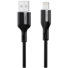 Дата кабель USB 2.0 AM to Lightning 1.0m 2.4A black Choetech (XAL-0003-BK-V2) - Фото
