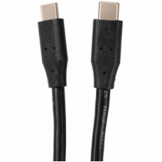 Дата кабель USB-C to USB-C 1.8m 60W black Kingda (KD-UCUC3002-1.8m)
