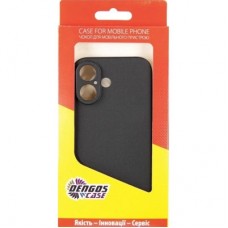 Чохол для мобільного телефона Dengos Carbon iPhone 16 (black) (DG-TPU-CRBN-208) - Фото