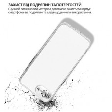 Чохол для мобільного телефона BeCover Apple iPhone 17e Transparent (715147) - Фото
