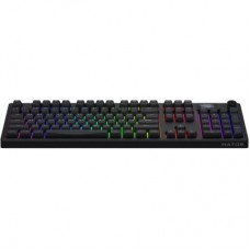 Клавіатура Hator Skyfall 100 PRO Aurum Vanila Silent RGB Wireless/Bluetooth/USB UA Black (HTK4101UA) - Фото