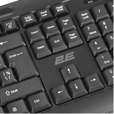 Клавіатура 2E KM1040 USB UA Black (2E-KM1040UB_UA) - Фото