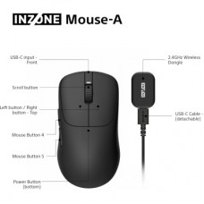 Мышка Sony INZONE Wireless/USB Black (MSEG500B.E) - Фото