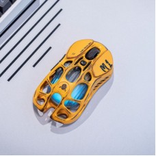 Мышка GravaStar Mercury M1 Pro Wireless/Bluetoot/USB Yellow (GSM1PRO_YLW) - Фото