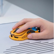 Мышка GravaStar Mercury M1 Pro Wireless/Bluetoot/USB Yellow (GSM1PRO_YLW) - Фото