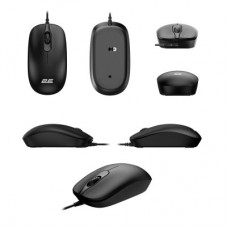 Мишка 2E MF405 USB Black (2E-MF405UBK) - Фото