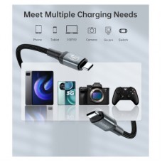 Дата кабель USB-C to USB-C 2.0m USB4 Gen 3 240W 8K Choetech (XCC-1042) - Фото