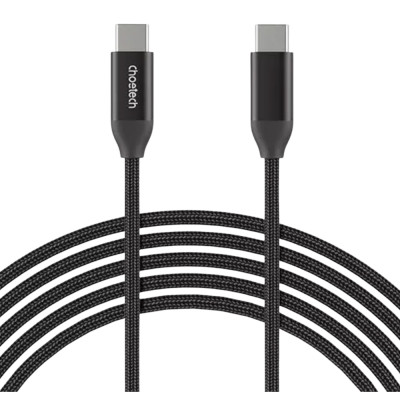 Дата кабель USB-C to USB-C 1.0m + 2.0m PD3.1 240W 2pcs Choetech (XCC-1060)