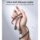 Дата кабель USB-C to USB-C 1.8m PD100W digital display silicone Choetech (XCC-1063)