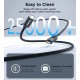 Дата кабель USB-C to USB-C 1.8m PD100W digital display silicone Choetech (XCC-1063)