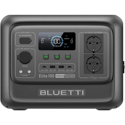 Зарядна станція BLUETTI Elite 100 V2, 1000 W 1024 Wh (EL100V2)