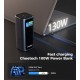 Батарея универсальная Choetech 20000mAh, PD/130W, QC, AFC , TFT, pass-through charging (B815C)