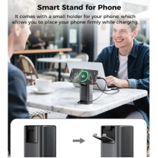 Батарея универсальная Choetech 20000mAh, PD/130W, QC, AFC , TFT, pass-through charging (B815C) - Фото