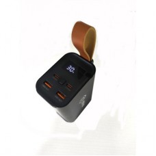 Батарея универсальная Atria 30000mAh, 130W, USB-C laptop/phone (WPD-130) - Фото