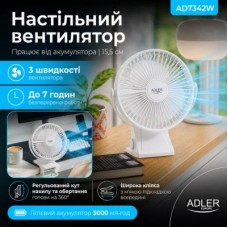 Вентилятор Adler AD7342W - Фото