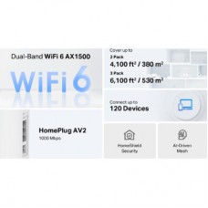 Точка доступу Wi-Fi TP-Link DECO-PX10-3-PACK - Фото