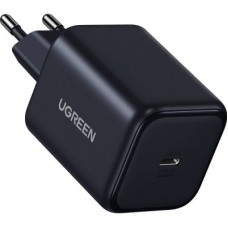 Зарядний пристрій UGREEN USB-C GaN 45 W + cable USB-C to USB-C X524 black (65054) - Фото