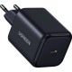 Зарядний пристрій UGREEN USB-C GaN 45 W + cable USB-C to USB-C X524 black (65054)
