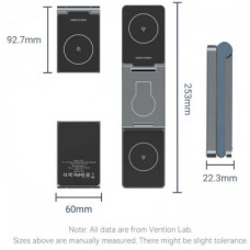 Зарядное устройство Vention Magnetic Wireless Charger 15W 3-in-1 gray (FGFH0) - Фото
