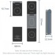 Зарядное устройство Vention Magnetic Wireless Charger 15W 3-in-1 gray (FGFH0)