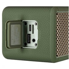 Акустична система 2E SoundLegend Mini PowerBank IPX6 Green (2E-BSSLMWGN) - Фото