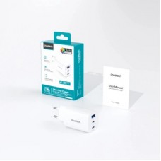 Зарядное устройство Choetech 2xUSB-C + 1xUSB PD65W GaN (PD9006) - Фото