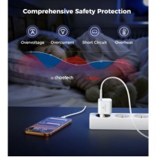 Зарядное устройство Choetech USB-C PD100W GaN Super Mini (PD9031) - Фото