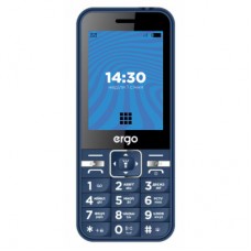 Мобільний телефон Ergo E281 Blue - Фото