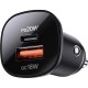 Зарядний пристрій Acefast 1xUSB-C PD20W + 1xUSB QC 3.0 18 W car adapter metal (6974316280330)