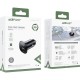 Зарядний пристрій Acefast 1xUSB-C PD20W + 1xUSB QC 3.0 18 W car adapter metal (6974316280330)
