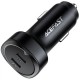 Зарядний пристрій Acefast 2xUSB-C 72W car adapter metal (6974316280361)
