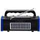 Акустическая система NEWVEW NV-9010 Solar Panel/BT/USB/TF/FM Blue (NWVW-NV-9010-BL)