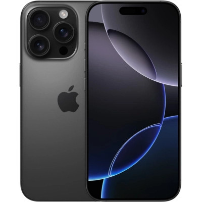 Мобільний телефон Apple iPhone 16 Pro 256 Gb eSim Black Titanium (Grade A) USED (iP16Pr2eBkT_A)