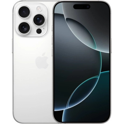 Мобильный телефон Apple iPhone 16 Pro 256Gb eSim White Titanium (Grade B) USED (iP16Pr2eWhT_B)