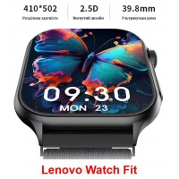 Смарт-часы Lenovo Watch Fit Black AMOLED