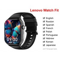 Смарт-часы Lenovo Watch Fit Black AMOLED