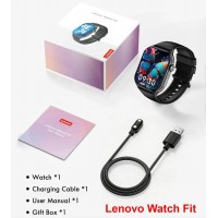 Смарт-часы Lenovo Watch Fit Black AMOLED