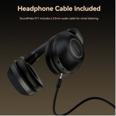 Наушники Vention S11 SoundMate Wireless Black (NBBB0) - Фото