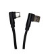 Дата кабель USB 2.0 AM to USB-C 1.0m 2.4A 90° corner black XoKo (XK-CTC-001-BK)