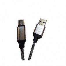 Дата кабель USB 2.0 AM to USB-C 1.0m 2.4A gray XoKo (XK-CTC-005-GR) - Фото