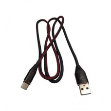 Дата кабель USB 2.0 AM to USB-C 1.0m 2.4A black XoKo (XK-CTC-005-BK) - Фото