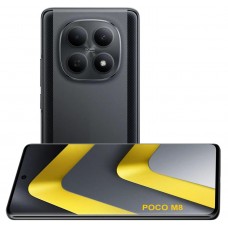 Игровой телефон Xiaomi POCO M8 8/256GB, Black, NFC, Snapdragon 6 Gen 3 (поко м8)