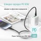 Дата кабель USB-C to USB-C 1.0m 3A 60W warm light gray ColorWay (CW-CBPDCC092-GR)