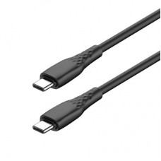 Дата кабель USB-C to USB-C 2.0m 3A 60W textured PVC black ColorWay (CW-CBPDCC095-BK) - Фото