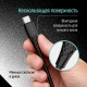 Дата кабель USB-C to USB-C 2.0m 3A 60W textured PVC black ColorWay (CW-CBPDCC095-BK)