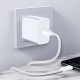 Дата кабель USB-C to USB-C 2.0m 5A 100W zinc alloy braided white ColorWay (CW-CBPDCC099-WT)