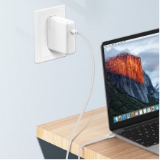 Дата кабель USB-C to USB-C 2.0m 5A 100W zinc alloy braided white ColorWay (CW-CBPDCC099-WT) - Фото